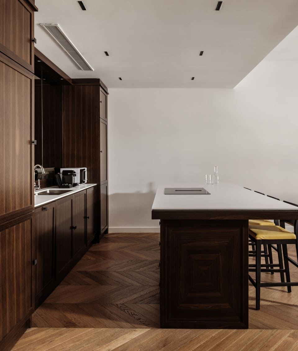 Modern Kitchen of Two Bedroom Suite - 1926LeSoleil.com Sliema Hotel, Malta